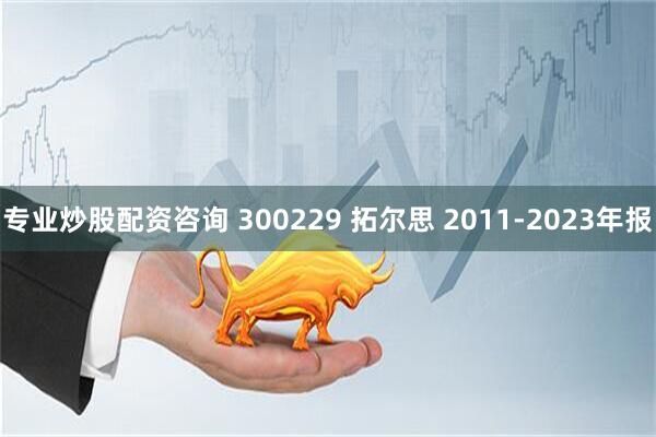 专业炒股配资咨询 300229 拓尔思 2011-2023年报