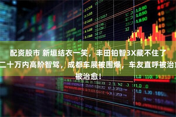 配资股市 新垣结衣一笑，丰田铂智3X藏不住了！二十万内高阶智驾，成都车展被围爆，车友直呼被治愈！